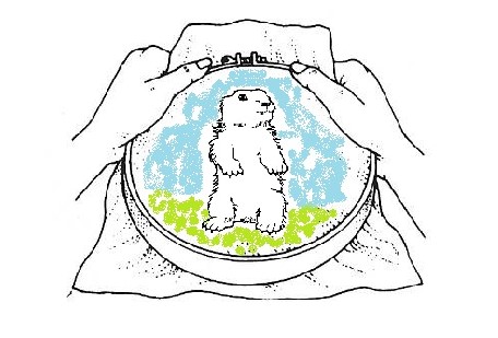 Les broderies de Marmotte