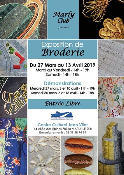 Exposition de broderie - MARLY LE ROI (78)