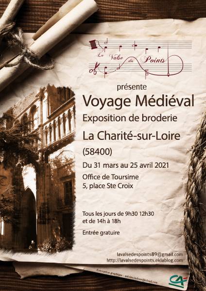 Exposition de broderie - LA CHARITÉ SUR LOIRE (58)