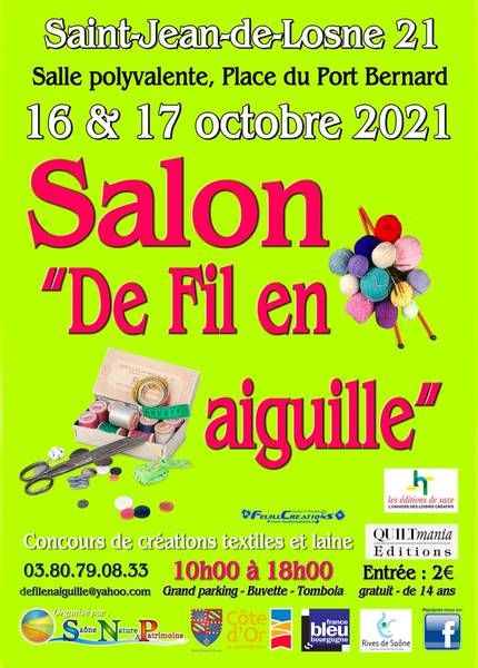 6e Salon De Fil en Aiguille - SAINT JEAN DE LOSNE (21)