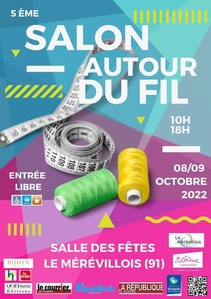 5 ème Salon Autour du Fil annoncé sur l'Agenda du Fil - agendadufil.fr